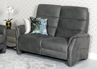 2 Seater Fixed - Grey Fabric